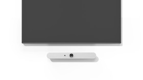 Logitech Rally Bar Mini All-in-one-Videobar für kleine Räume - 4K, 30fps, 4xZoom, 120°, weiß