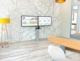 AXEOS XENON S - Dual-Bildschirm (DB) für 2x 40 bis 50" Bildschirme