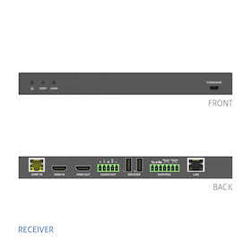Purelink PT-PSW-42 4x2 4K Multiformat Presentation Switcher mit KVM und Scaler Set