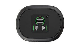 Poly Voyager Free 60+ UC USB-C Earbuds mit Touchscreen Ladecase, schwarz