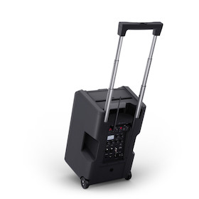LD Systems ANNY 10 HBH 2 B8 10" Mobiler Bluetooth® PA-Lautsprecher mit Akku, Mixer, 1x Funkmikrofon