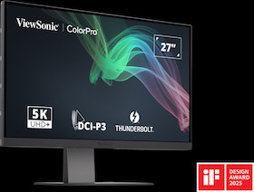 ViewSonic VP2788-5K 27" 5K Thunderbolt Monitor mit Daisy Chain Support