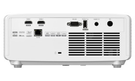 Optoma HZ150X kompakter Full HD-Laserprojektor mit hoher Helligkeit, konzipiert für den wartungsfrei