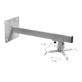 celexon Beamer-Wandhalterung Multicel WM600 - 60 cm Wandabstand - verstellbar