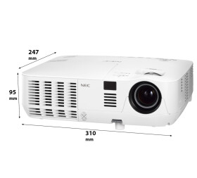 NEC V230X Beamer mit 2300 ANSI-Lumen und XGA Auflösung