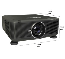 NEC PX750U (ohne Objektiv) Beamer, 7000 ANSI-Lumen, WUXGA