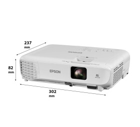 Epson EB-S05 Beamer mit 3200 ANSI-Lumen und SVGA Auflösung