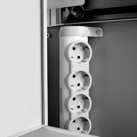 Hagor Indoorstele - vis-it portrait Display-Ständer für 49-55"