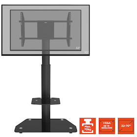 celexon Professional höhenverstellbarer Display Rollwagen Adjust-3270MP Portrait