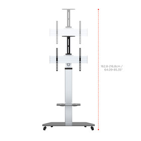 celexon Professional höhenverstellbarer Display Rollwagen Adjust-3270MP