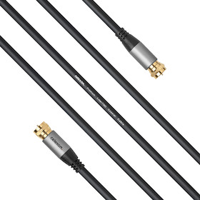 celexon F-Stecker Sat Antennenkabel 1,0m - Professional Line