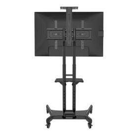 Hagor HP Twin Stand - mobiles Standsystem - 32-55" | max. VESA 600x400 | Traglast 50kg