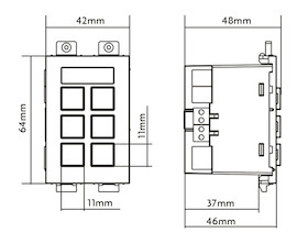 Vision Techconnect TC3-CTL - Fernsteuerung für Wandmodul