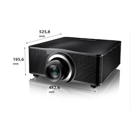 Optoma ZU1050 (ohne Objektiv) Beamer mit 9500 ANSI-Lumen und WUXGA Auflösung