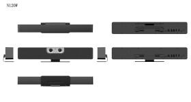 Nexvoo NexBar N120W Video Konferenzkamera, 4K, 120° FOV, 30fps, 5x Zoom
