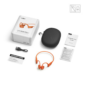 SHOKZ OpenRun Pro 2 Open-Ear Bluetooth Kopfhörer für Sportfans mit 12 Stunden Wiedergabezeit | Größ