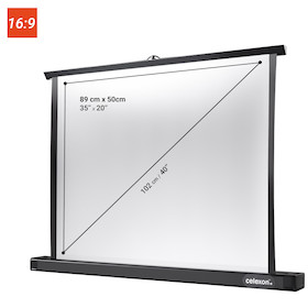 celexon Tischleinwand Professional Mini Screen 89 x 50cm