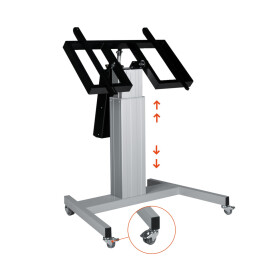 celexon Display-Rollwagen Adjust-V4670L (mit Kippfunktion)