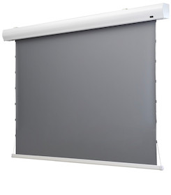 celexon 135" HomeCinema Motorleinwand Tension 298 x 168 cm - Dynamic Slate ALR
