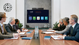 Nexvoo NexBar N120W Video Konferenzkamera, 4K, 120° FOV, 30fps, 5x Zoom