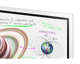 Samsung Flip 4 WM55B 55" Interaktives Touchdisplay mit 4K UHD - Demo