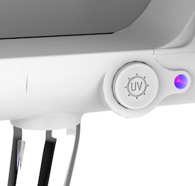 celexon Professional UV Monitor Erhöhung MS106A - grau - Demo