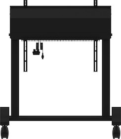 iiyama MD-CAR2031-B1 Elektrisches Pylonensystem für Displays bis 98"