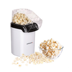 celexon CinePop CP150 Popcornmaschine - weiß/schwarz