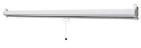 celexon basic line Rolloleinwand 200 x 150cm,Leinwand Format 16:9 , Heimkino Leinwand, Beamerleinwan