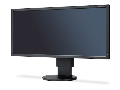 NEc MultiSync EA294WMi, schwarz 29" Monitor mit 2560x1080 und 6ms