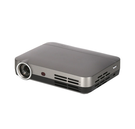 Optoma ML330, grau Mini Beamer mit 500 ANSI-Lumen und WXGA Auflösung