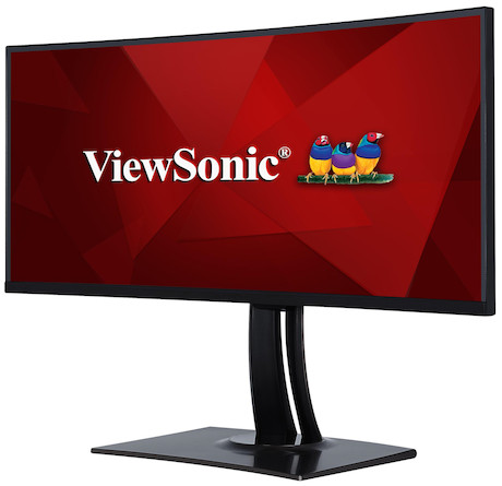 ViewSonic VP3881 38" Curved-Grafik-Monitor mit 5ms Reaktionszeit und WQHD