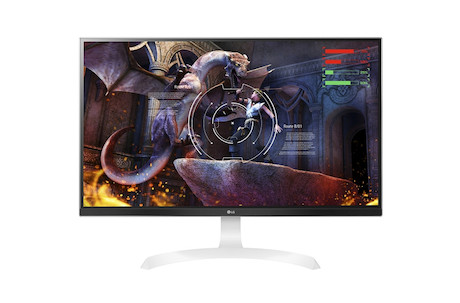 LG 27UD69-W 27" LCD Monitor mit 4K und 5ms Reaktionszeit