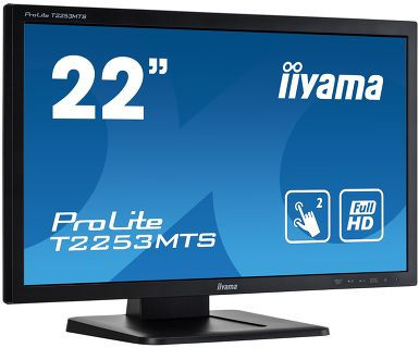 iiyama PROLITE T2253MTS-B1 22" LCD Monitor mit Full-HD und 2ms