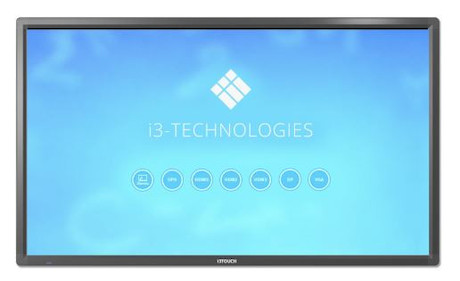 i3 Technologies Touch-Display Excellence 75'' 6 ms mit 3840x2160 4K UHD