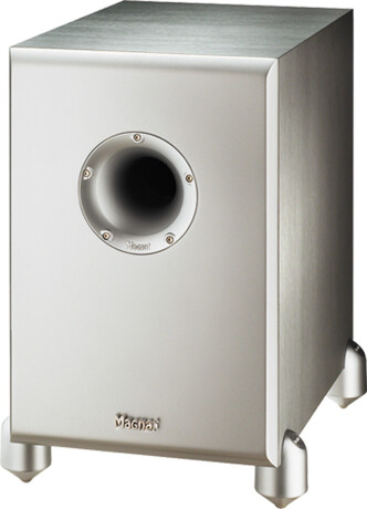 Magnat Beta Sub 20 A Aktiver Bassreflex-Subwoofer, silber