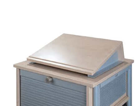 Kindermann Medienwagen² Power - Zubehör 19 Zoll Rack Schienen, 6HE