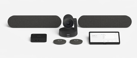 Logitech Tap Raumlösung für Google Meet - Large Bundle- Konferenzraumsystem