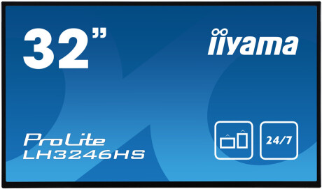 Iiyama PROLITE LH3246HS-B1 32'' Digital Signage Display mit Full HD Auflösung
