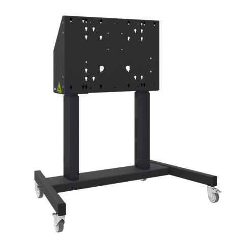 Newline Bodenlift mit Rollen, max. 86" - schwarz