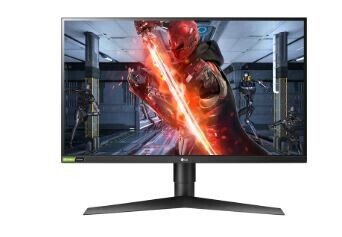 LG 27GN750-B 27'' Gaming-Monitor mit 1ms Reaktionszeit und Full HD Auflösung