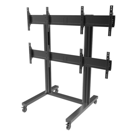 Hagor Video Wall Rollwagen 2x2 für 4 Flachbildschirme 40-55″