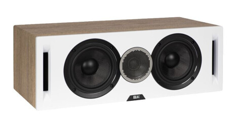 ELAC Debut Reference C5 Centerlautsprecher, weiss/holz