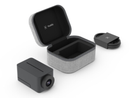 Huddly IQ Konferenzkamera, Room Kit inkl. 5m Kabel und Mounthalterung, 12 MP, 30fps, 150° FOV, 4xZoo