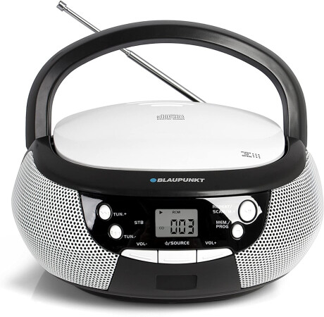 Blaupunkt B 3 Boombox mit UKW PLL Radio, CD-Player, AUX IN, Stereo-Lautsprecher
