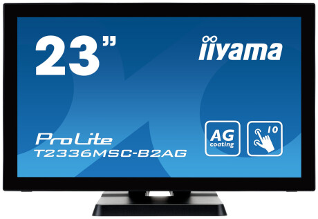 iiyama PROLITE T2336MSC-B2AG 23'' Touchmonitor mit 8ms und Full-HD