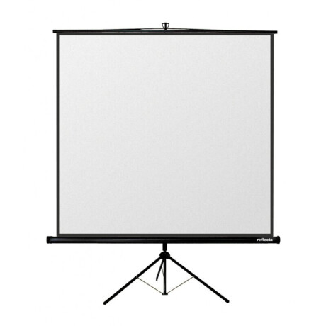 Reflecta Leinwand Stativ 240 x 240 cm schwarze Rückseite/schwarzer Rand