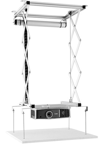 celexon Beamer Deckenlift PL1000 - max. ausfahrbar bis 96 cm - 15kg Traglast - Demo
