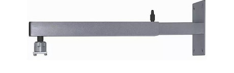 PeTa Wandhalterung Standard, vario Länge 30 - 50cm mit Stahlkugel