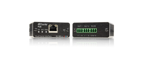 Kramer FC-101Net2–Kanal–Dante–Decoder und PoE–Empfänger